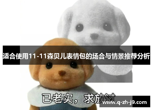 适合使用11-11森贝儿表情包的场合与情景推荐分析