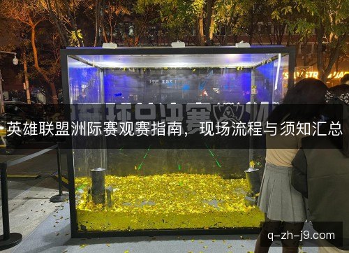 英雄联盟洲际赛观赛指南，现场流程与须知汇总